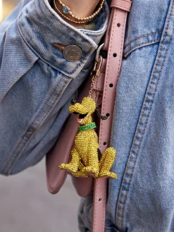 Disney Pluto Classic Pavé Bag Charm - Pluto