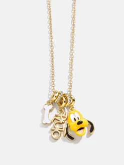 Disney Pluto Cluster Charm Necklace - Pluto
