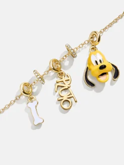 Disney Pluto Cluster Charm Necklace - Pluto