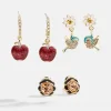 Disney Snow White Earring Set - Red