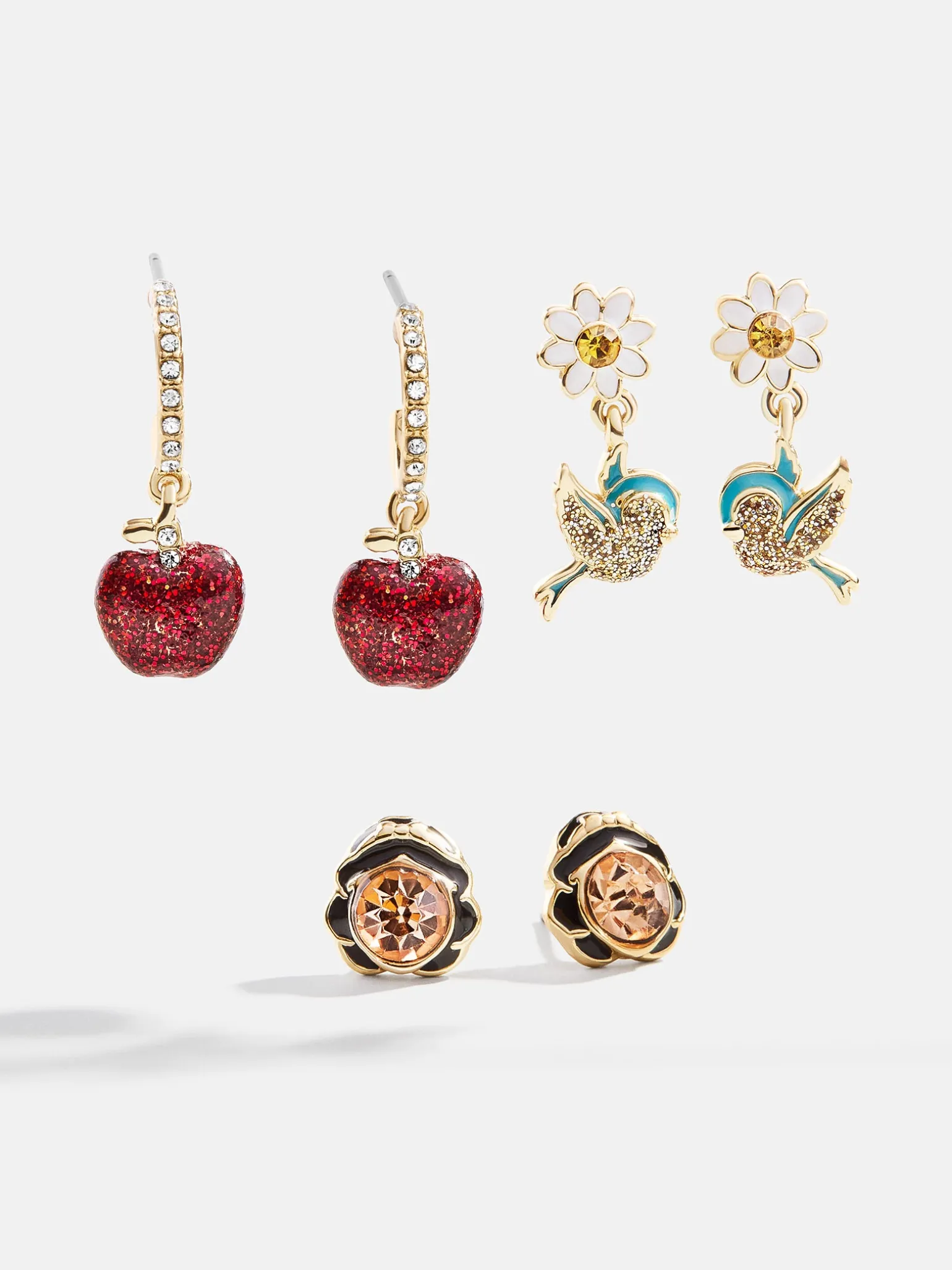 Disney Snow White Earring Set - Red