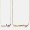 Disney Stitch Custom Nameplate Necklace - Block