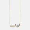 Disney Stitch Custom Nameplate Necklace - Mini Block