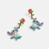 Disney Stitch Rose Earrings - Stitch Rose Earrings