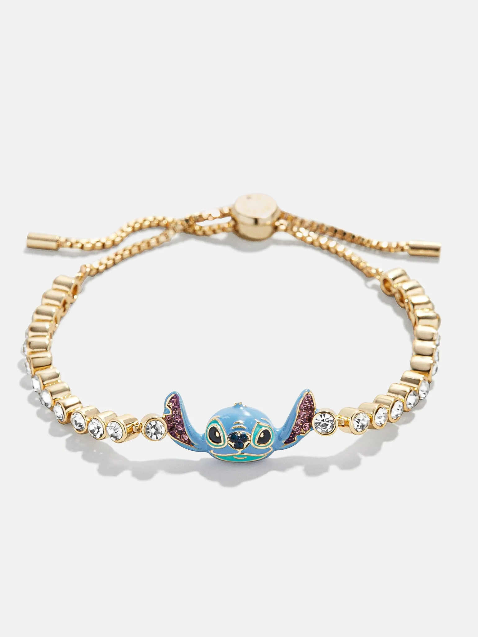Disney Stitch Tennis Bracelet - Gold/Blue