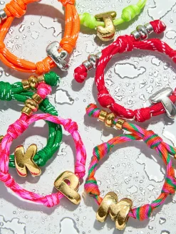 Dive In Initial Bracelet - Gold