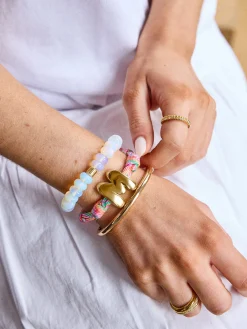 Dive In Initial Bracelet - Gold