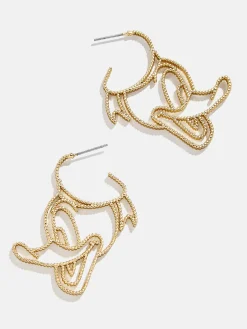 Donald Duck Disney Outline Earrings - Donald Duck