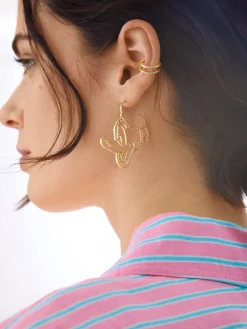 Donald Duck Disney Outline Earrings - Donald Duck