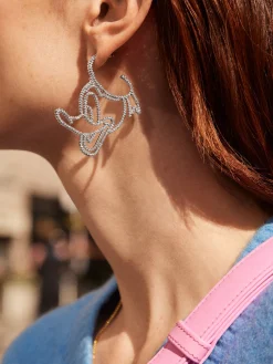 Donald Duck Disney Outline Earrings - Donald Duck