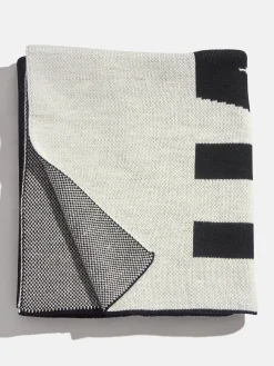Down The Line Custom Blanket - Black/White
