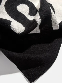 Down The Line Custom Blanket - Black/White