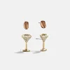 Espresso Yourself Earring Set - Espresso Martini Earring Set