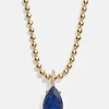 Esther 18K Gold Vermeil Birthstone Necklace - Sapphire