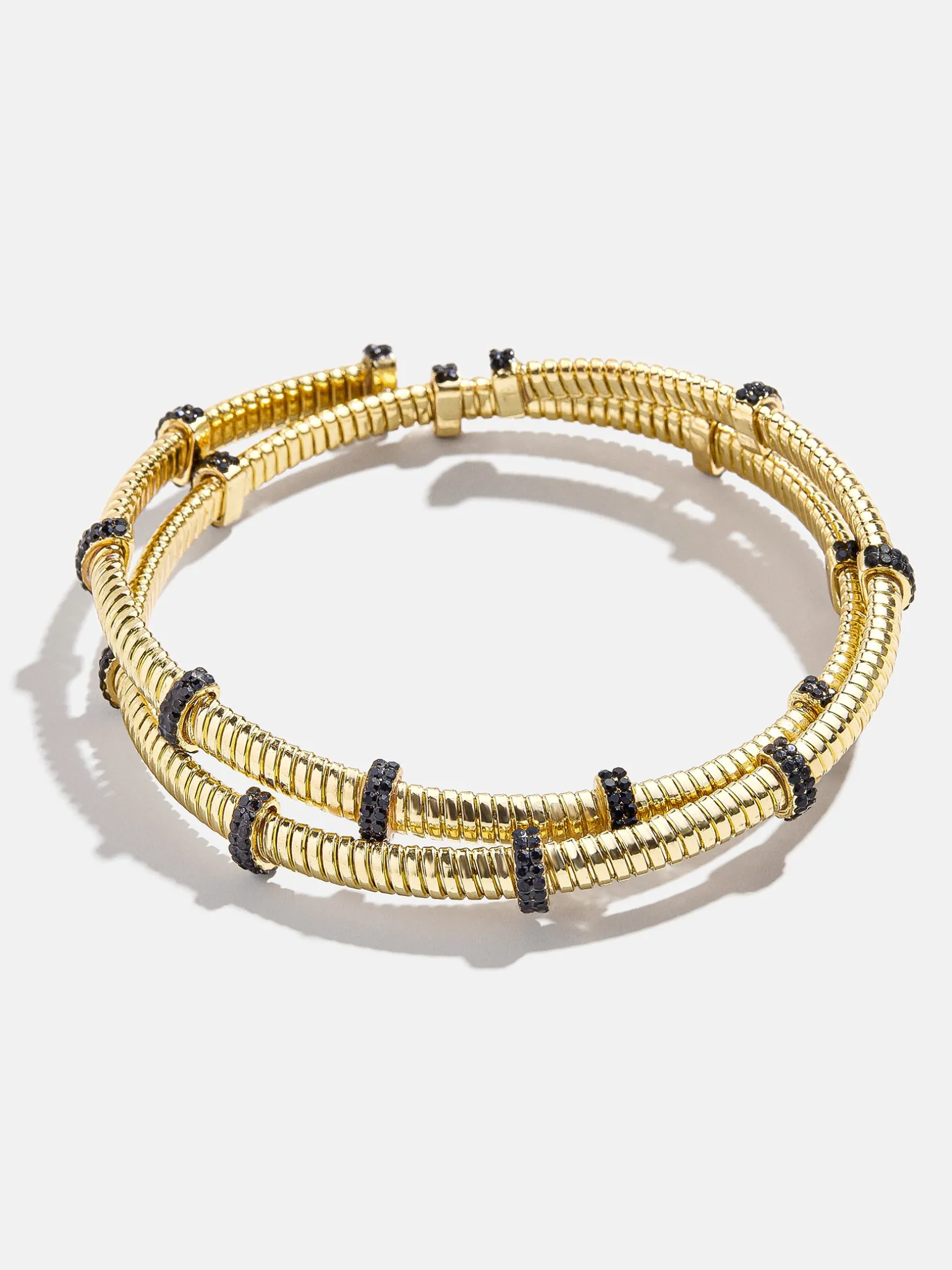 Eve Cuff Bracelet - Gold/Black