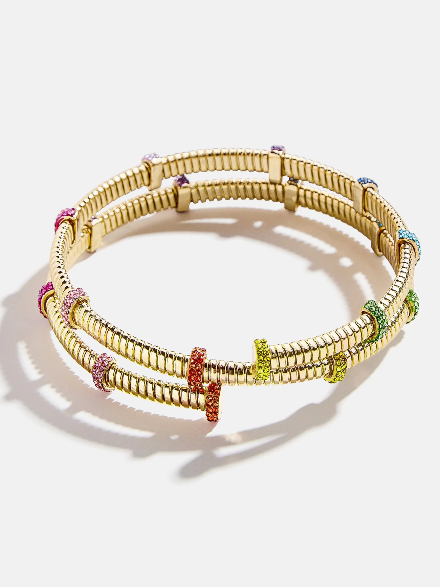 Eve Cuff Bracelet - Gold/Multi