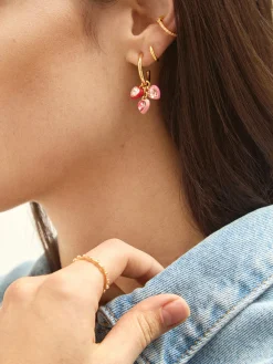 Evelyn Earrings - Pink