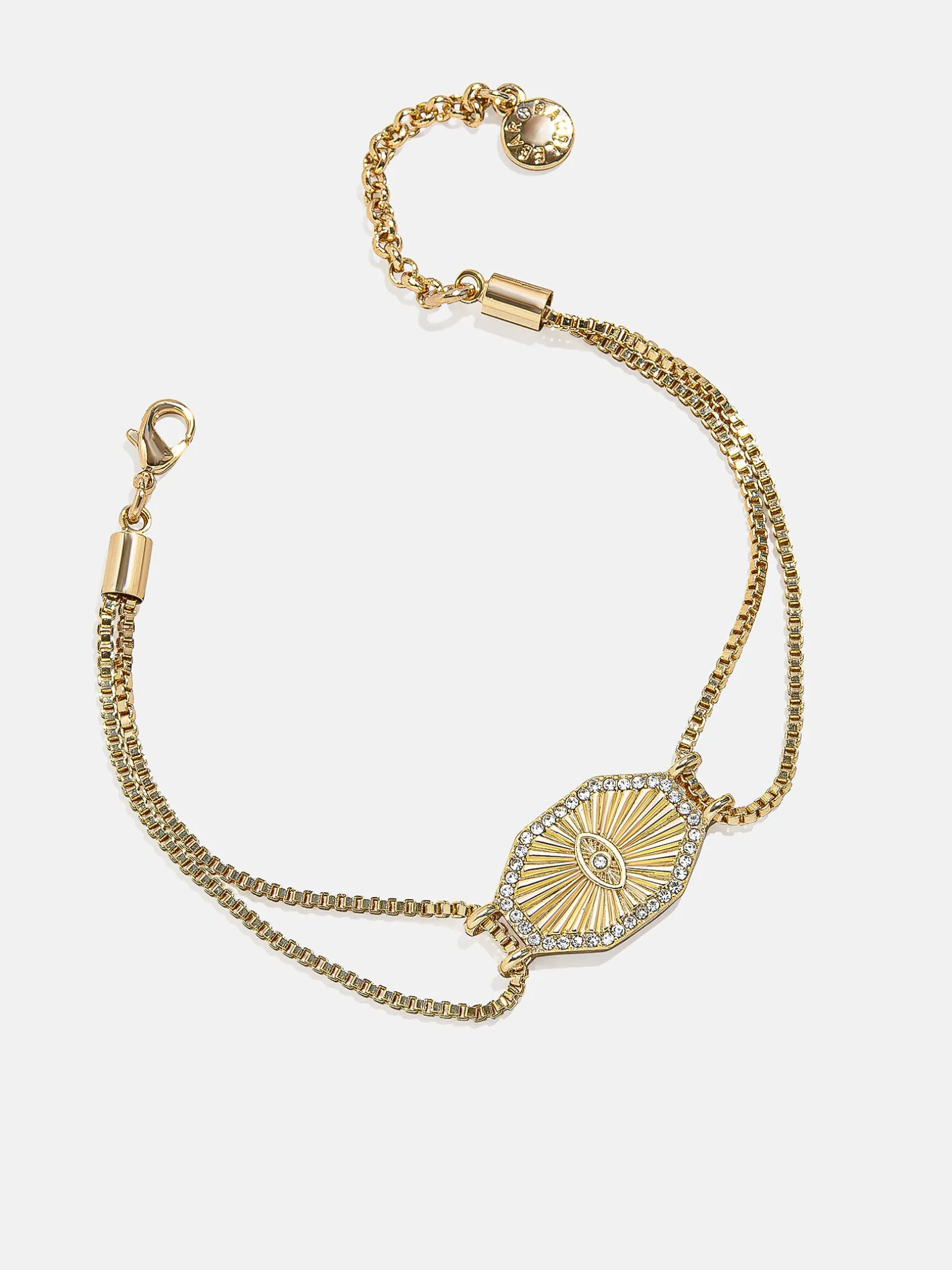 Evil Eye Reversible Bracelet - Gold/Turquoise