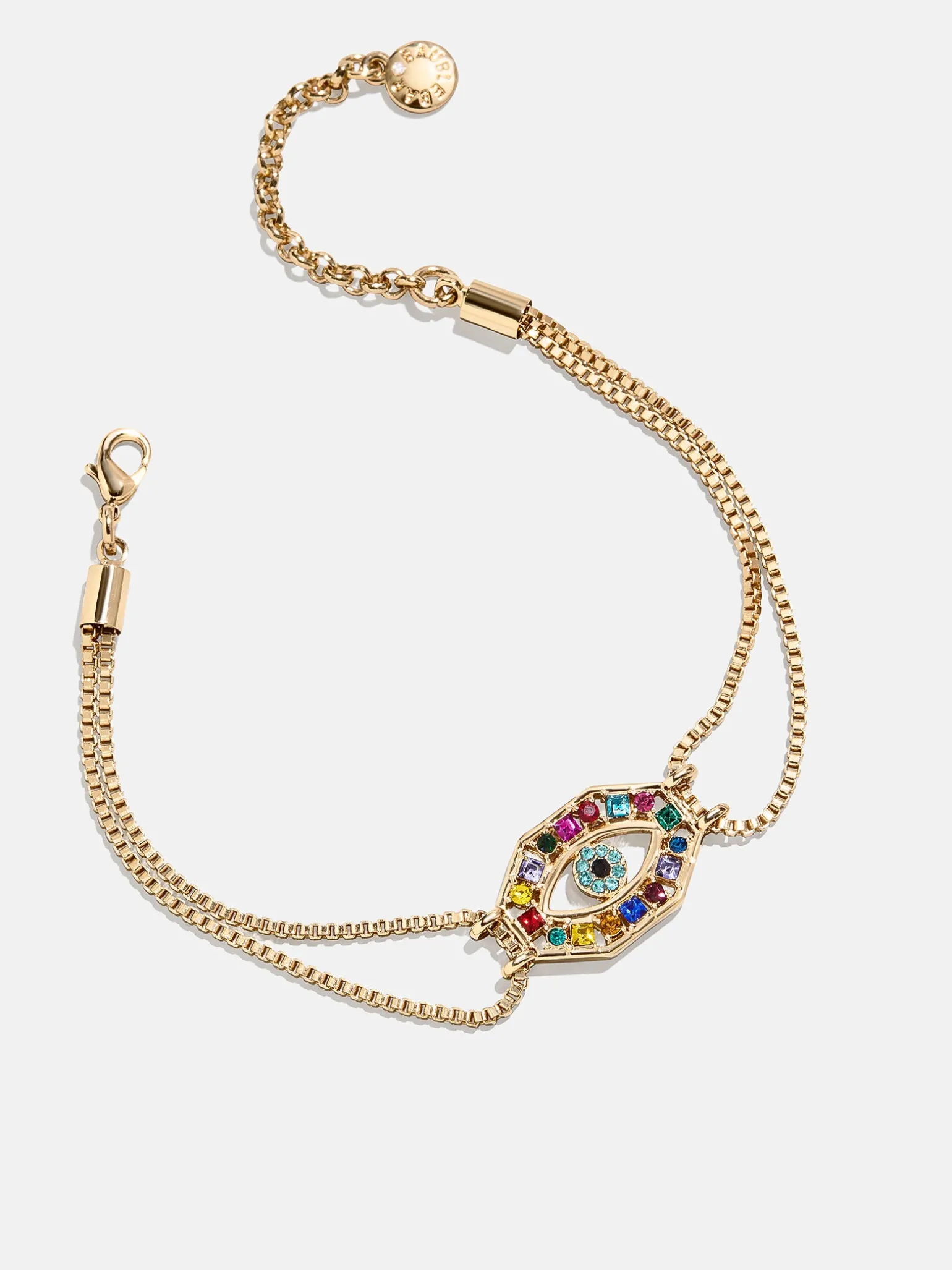 Evil Eye Reversible Bracelet - Gold/Multi