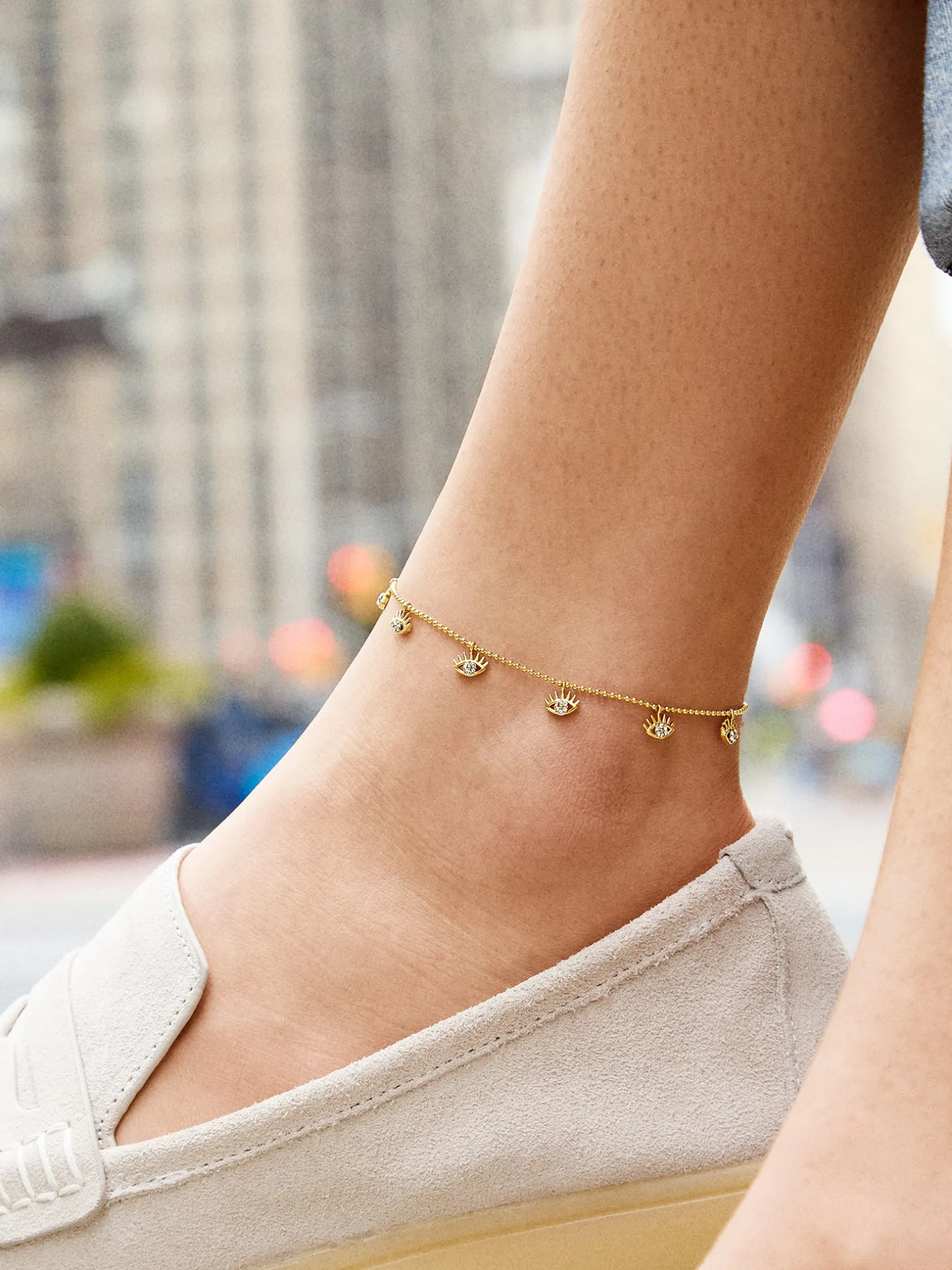 Evil Eye Waterproof Anklet - Evil Eye
