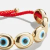 Eye to Eye Bracelet - Gold/Blue