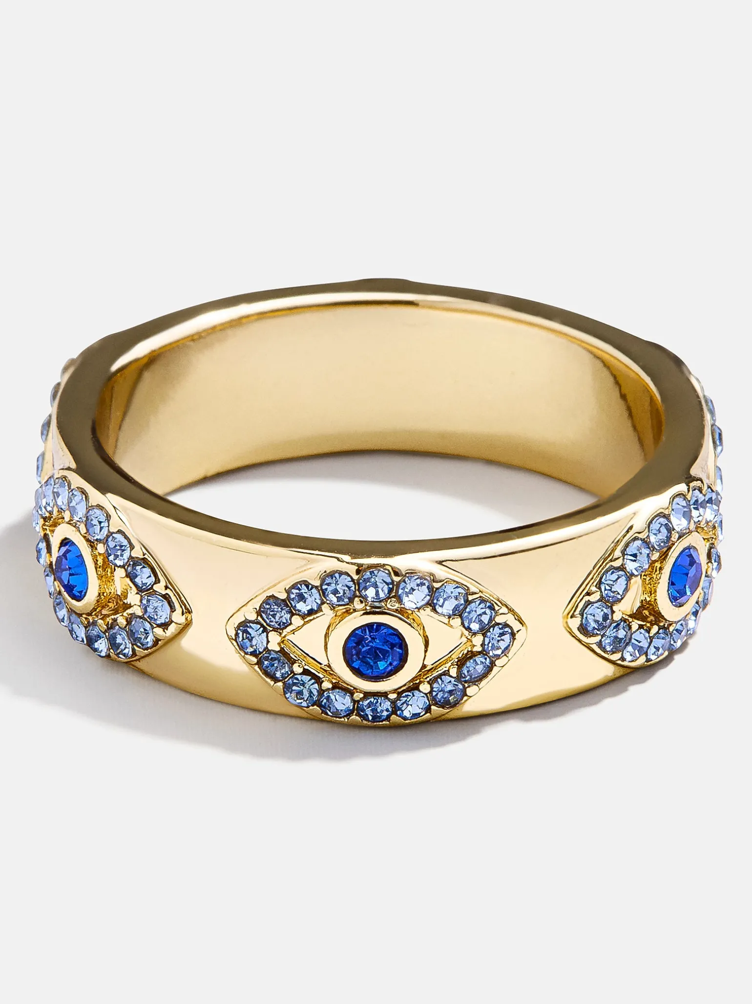 Eyes On Eyes Ring - Gold/Blue