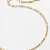 Figaro 14K Gold Vermeil Anklet - Gold