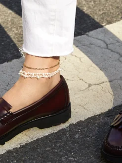 Figaro 14K Gold Vermeil Anklet - Gold
