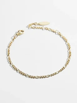 Figaro 18K Gold Vermeil Bracelet - Gold