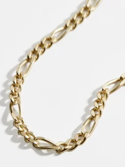 Figaro 18K Gold Vermeil Bracelet - Gold