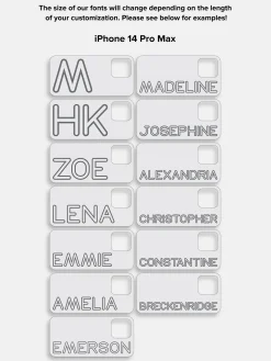 Fine Line Custom IPhone Case - Navy/Light Pink