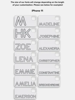 Fine Line Custom IPhone Case - Navy/Light Pink