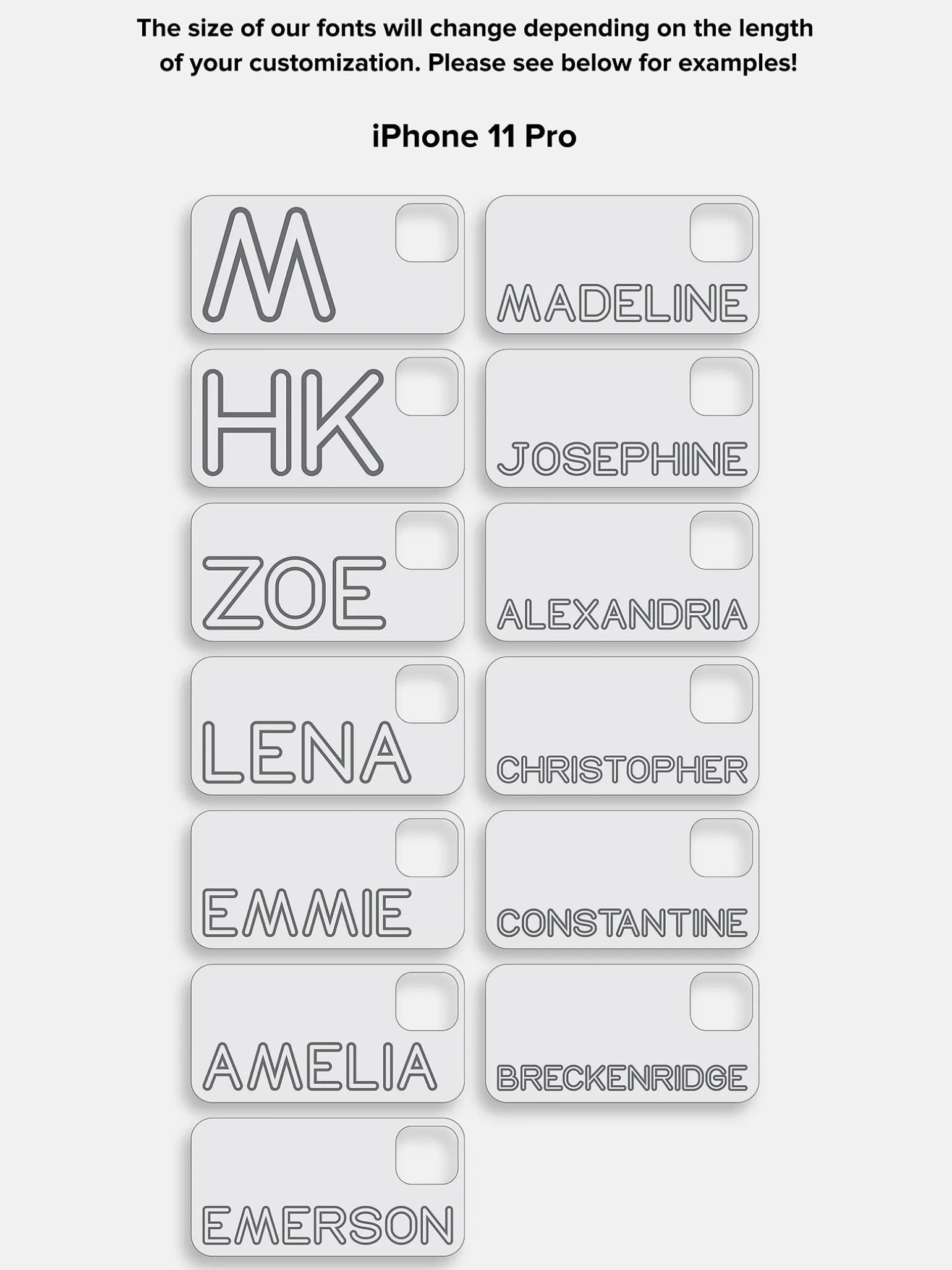 Fine Line Custom iPhone Case - Lavender
