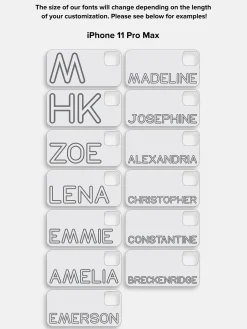 Fine Line Custom iPhone Case - Beige/Hot Pink