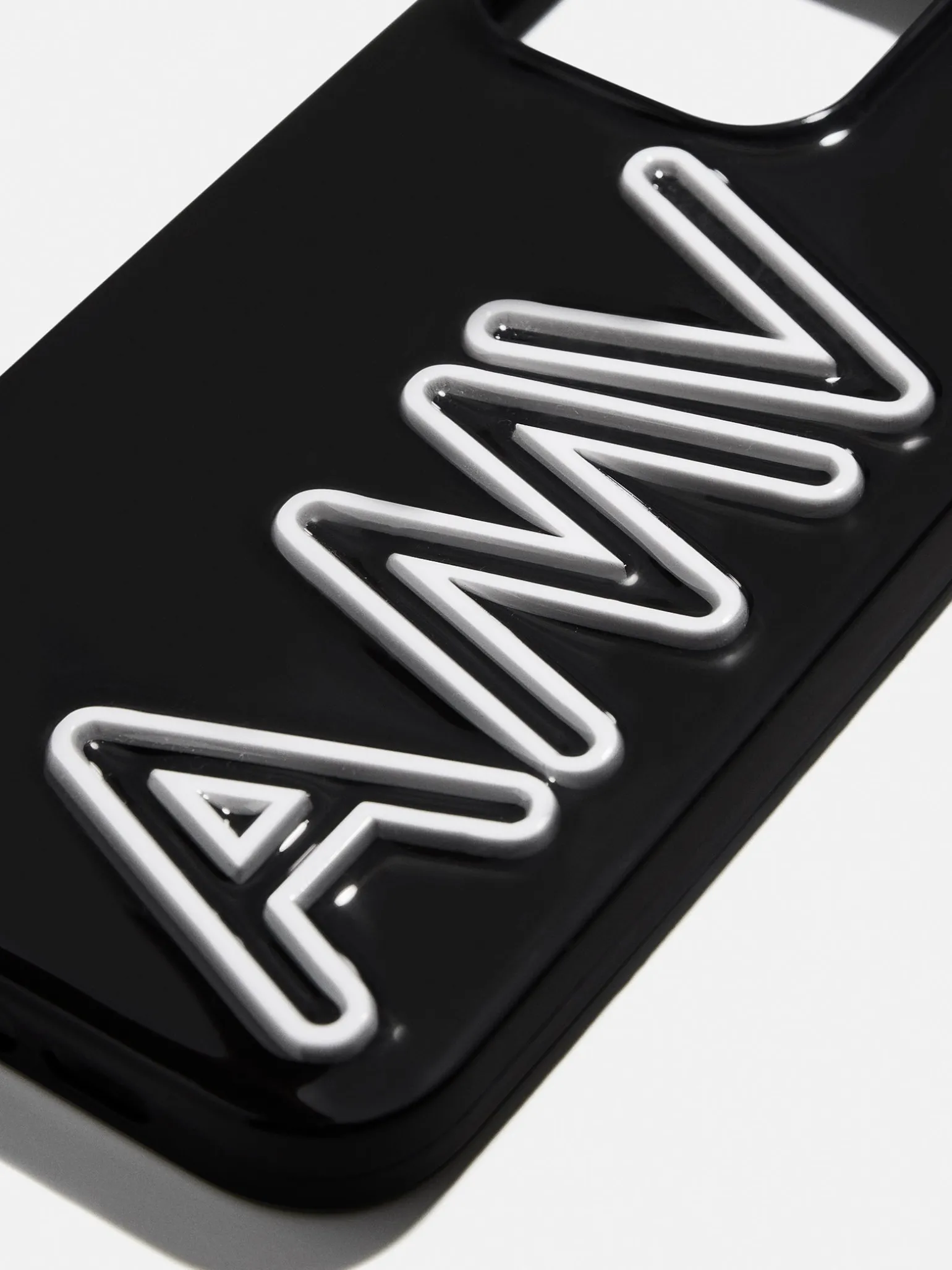 Fine Line Custom iPhone Case - Black/White