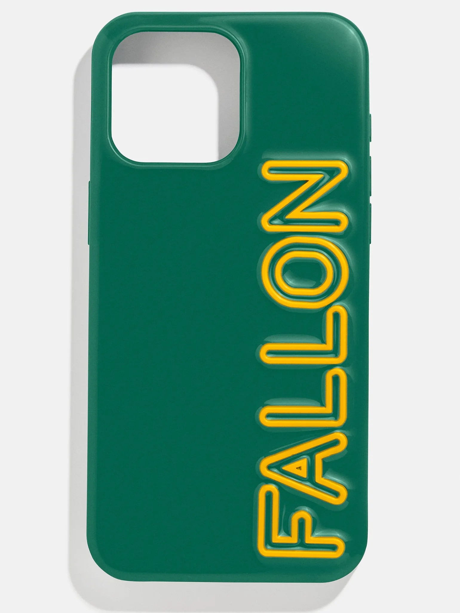 Fine Line Custom Phone Case - Green/Yellow