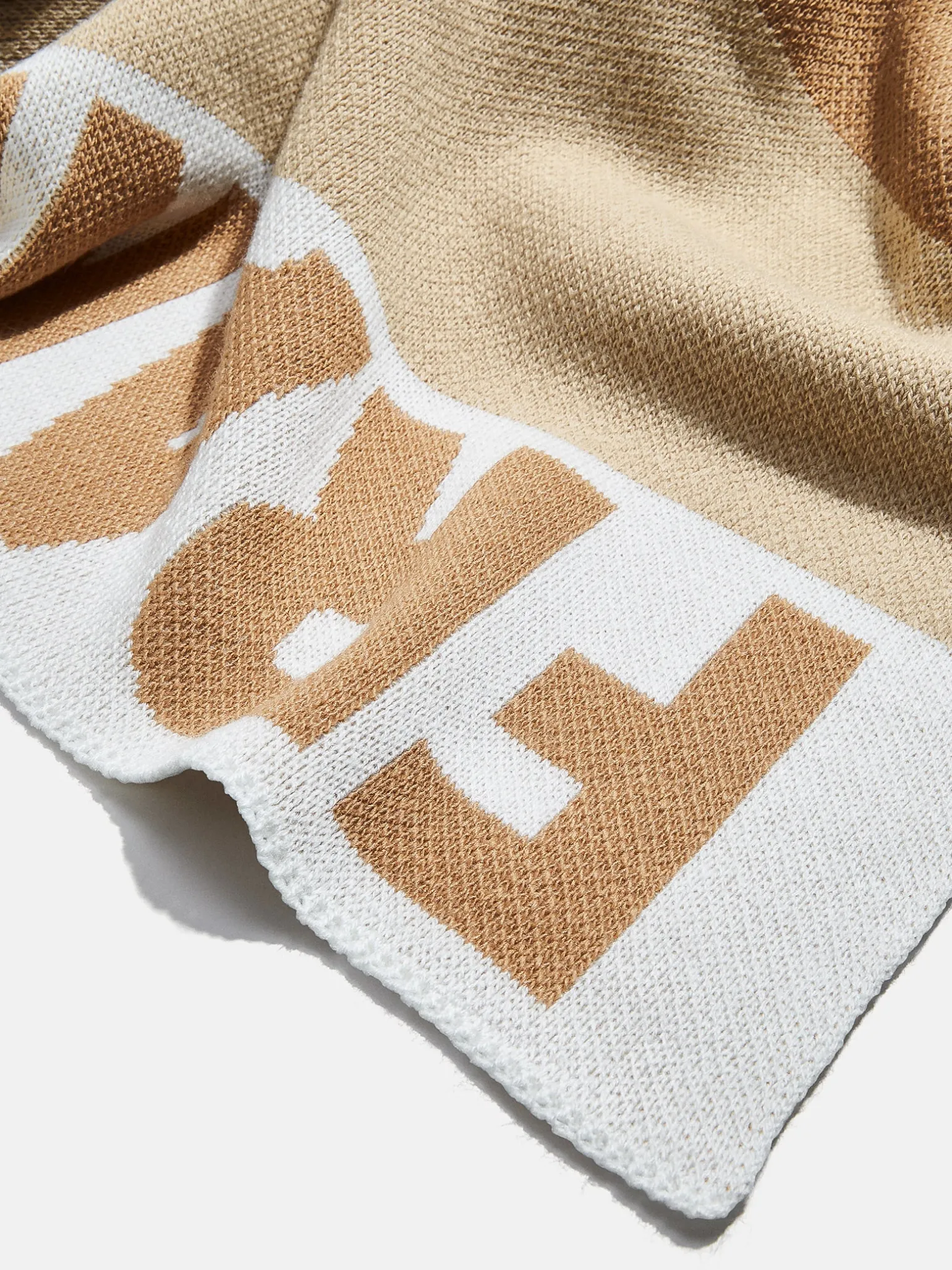 Flip It and Reverse It Custom Blanket - Beige