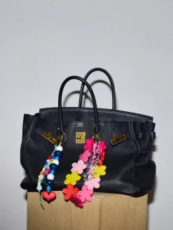 Flower Child Bag Charm - Pink