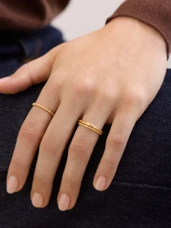 Gabriela Ring Set - Gold/Pavé