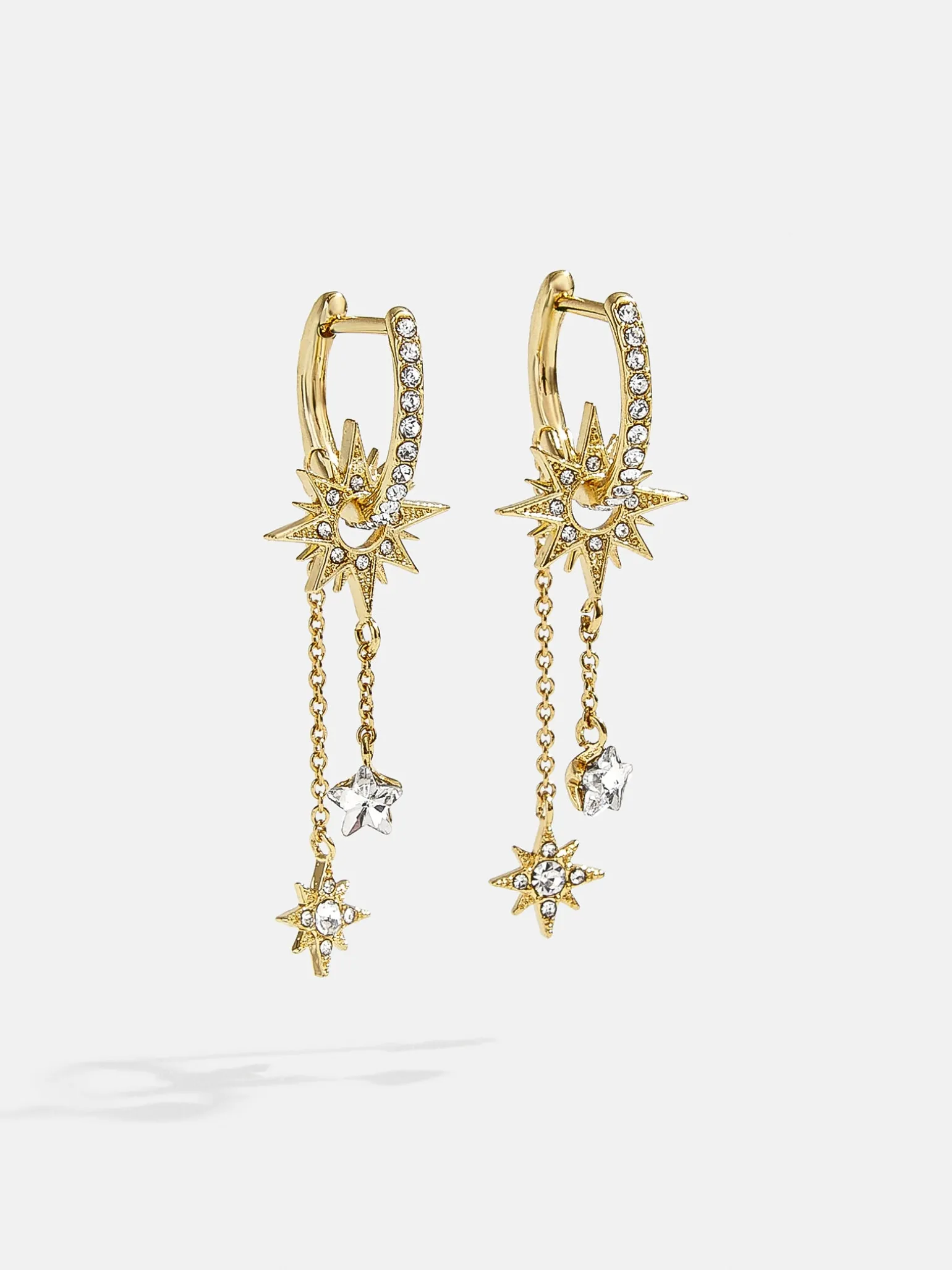 Galaxy Earrings - Gold/Pavé