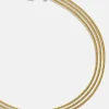 Gemma Waterproof Layered Anklet - Gold