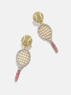 Get Served Earrings - Yellow