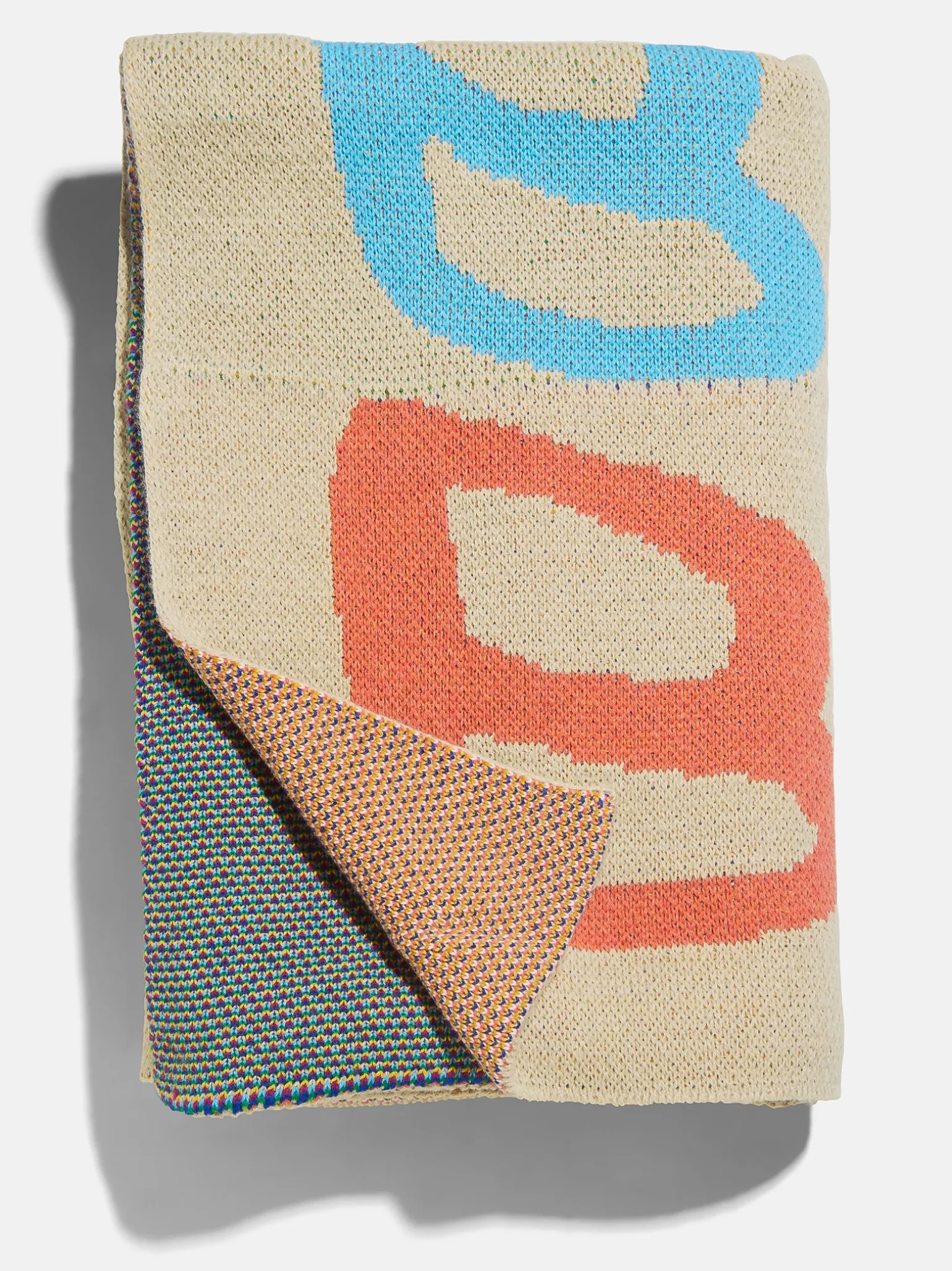 Get Wavy Custom Blanket - Beige/Multi
