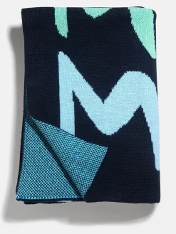 Get Wavy Custom Blanket - Navy/Blue