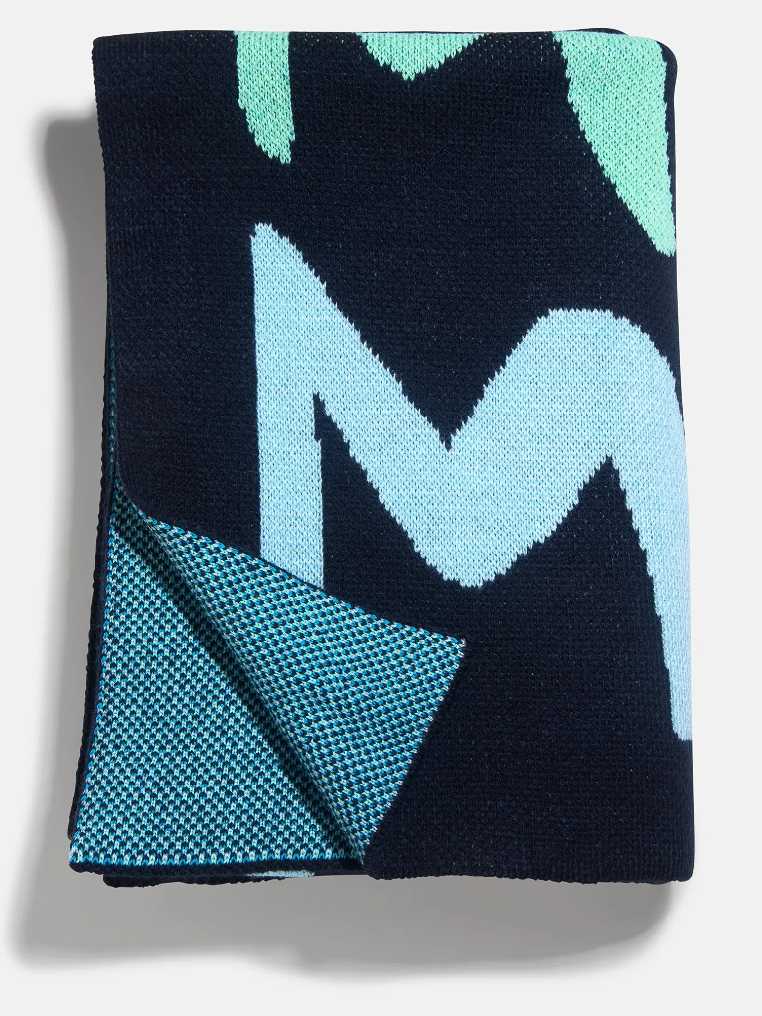 Get Wavy Custom Blanket - Navy/Blue