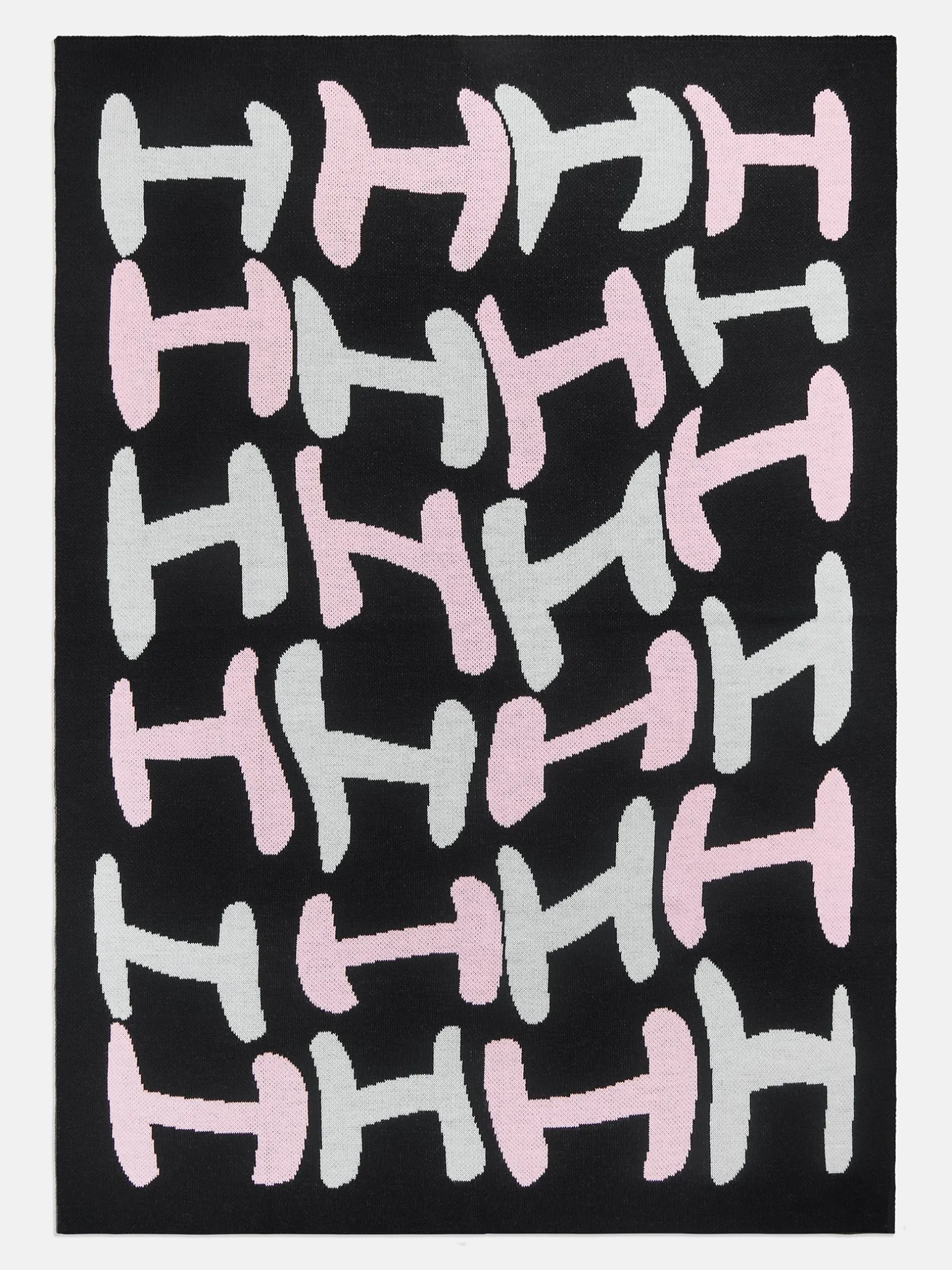 Get Wavy Custom Blanket - Pink/Black