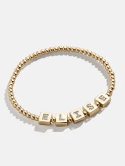 Golden Pisa Custom Bracelet - Gold/Pavé