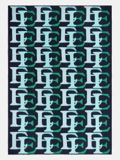 Got Your Back Custom Blanket - Blue/Green
