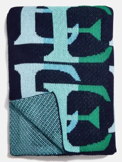 Got Your Back Custom Blanket - Blue/Green