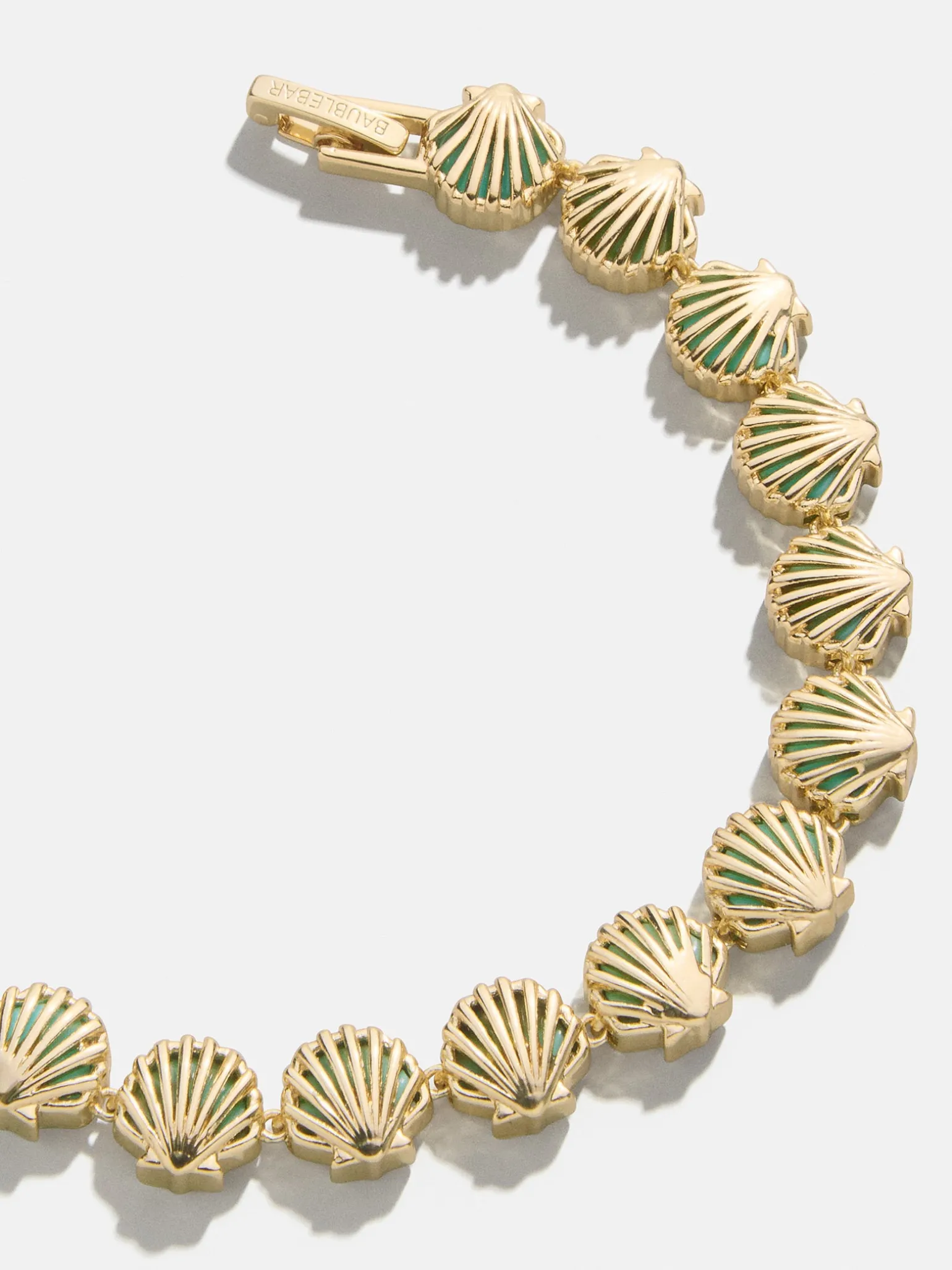 Halle Tennis Bracelet - Gold/Turquoise